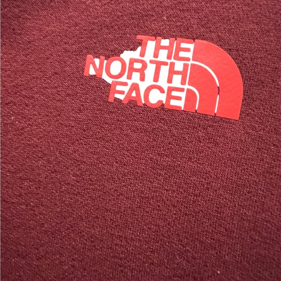 The North Face Women’s Hoodie Half Dome Full Zip XL Red Graphic Logo - Picture 9 of 11
